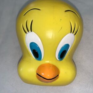 Looney Tunes Vintage Tweety Bird Plastic Piggy Bank